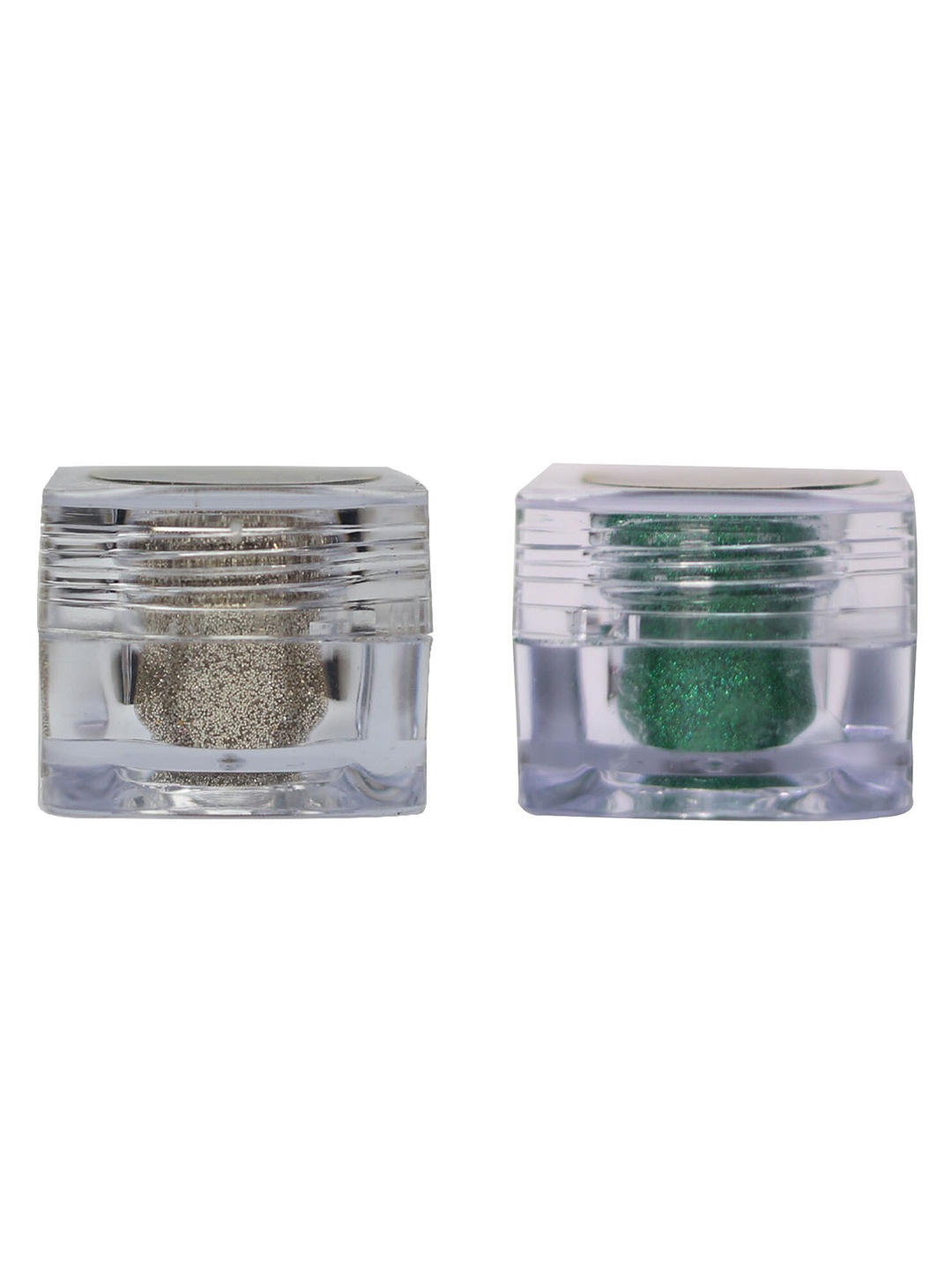 

Veoni BELLE 2-Pcs Holographic HD Glitter Eyeshadow- 5g Each-Champagne Gold & Emerald Green