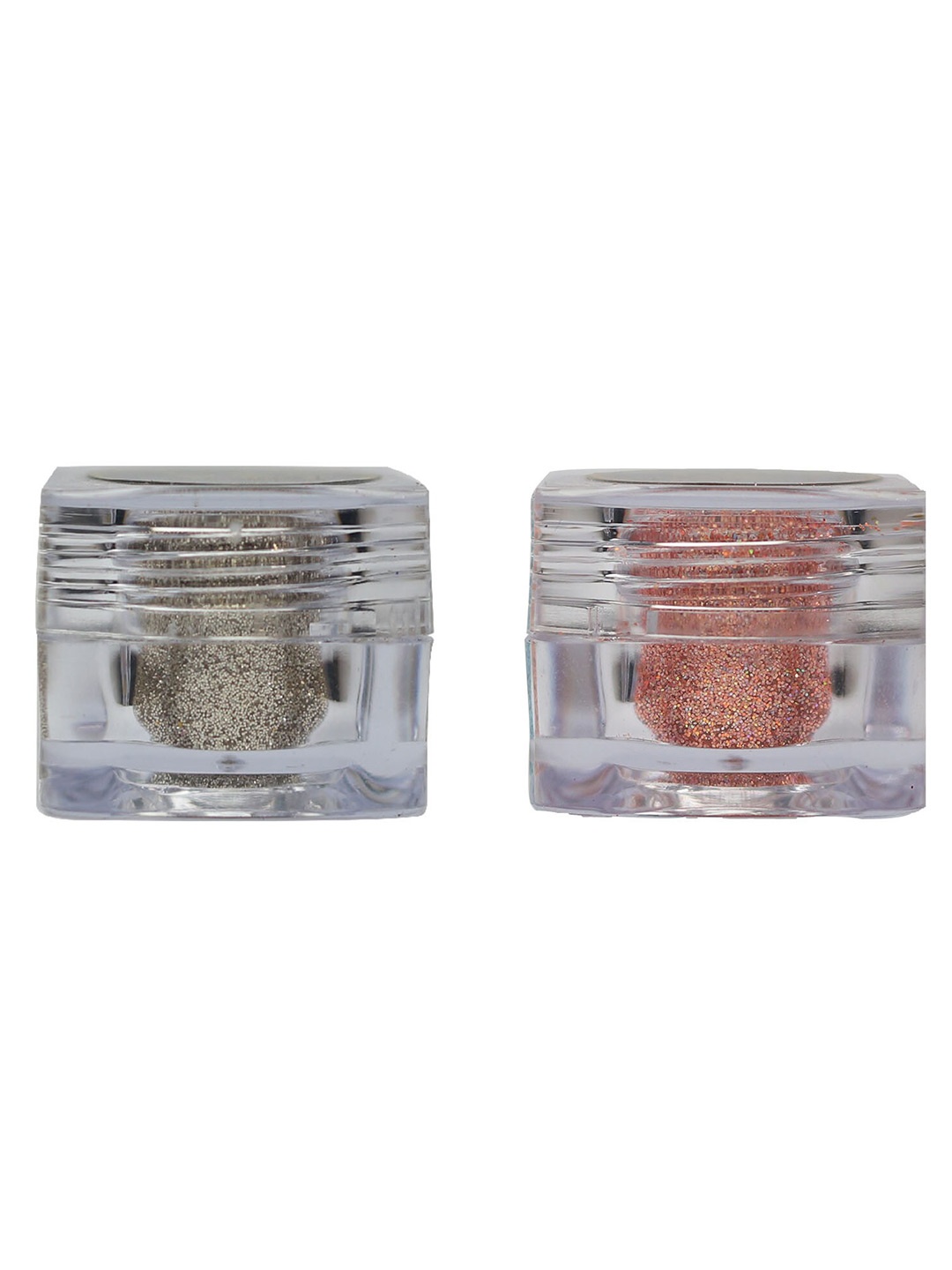 

Veoni BELLE 2-Pcs Holographic HD Glitter Eyeshadow - 5g Each - Champagne Gold & Peach