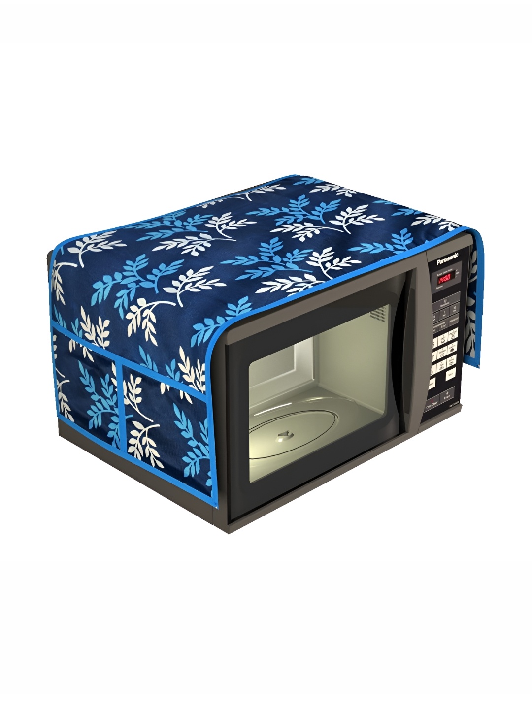 

hargunz Blue Printed Microwave Oven Cover