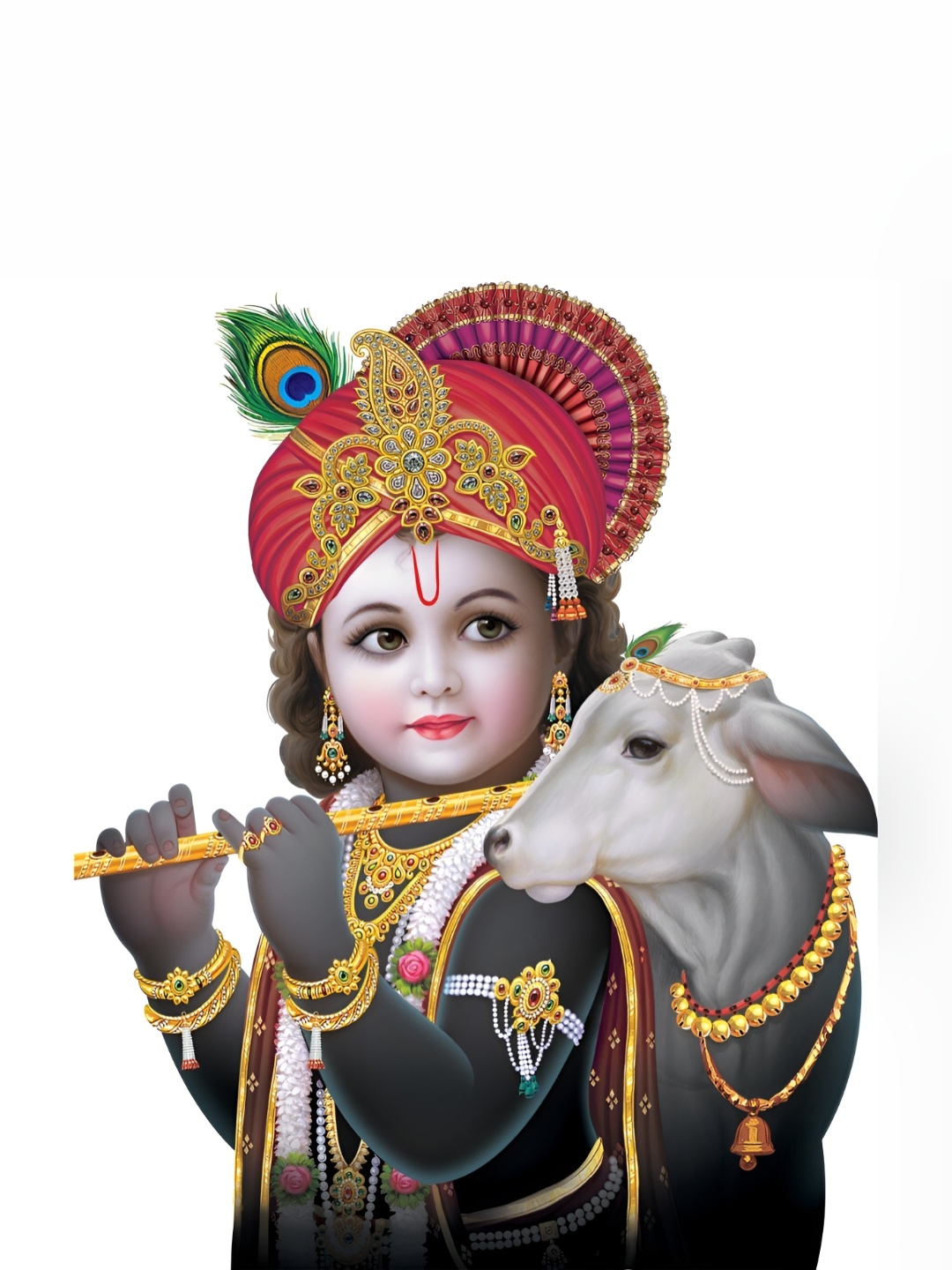 

Aquire Blue Krishna Self Adhesive Decals and Stickers