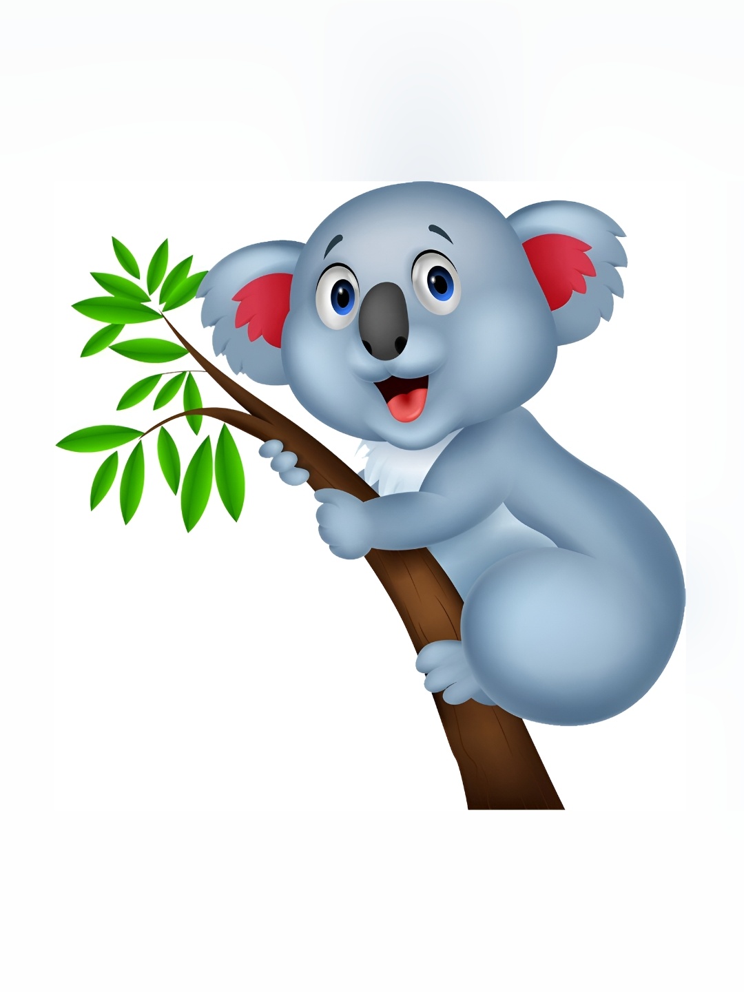 

Aquire Grey Koala Bear Self-Adhesive Wall Sticker