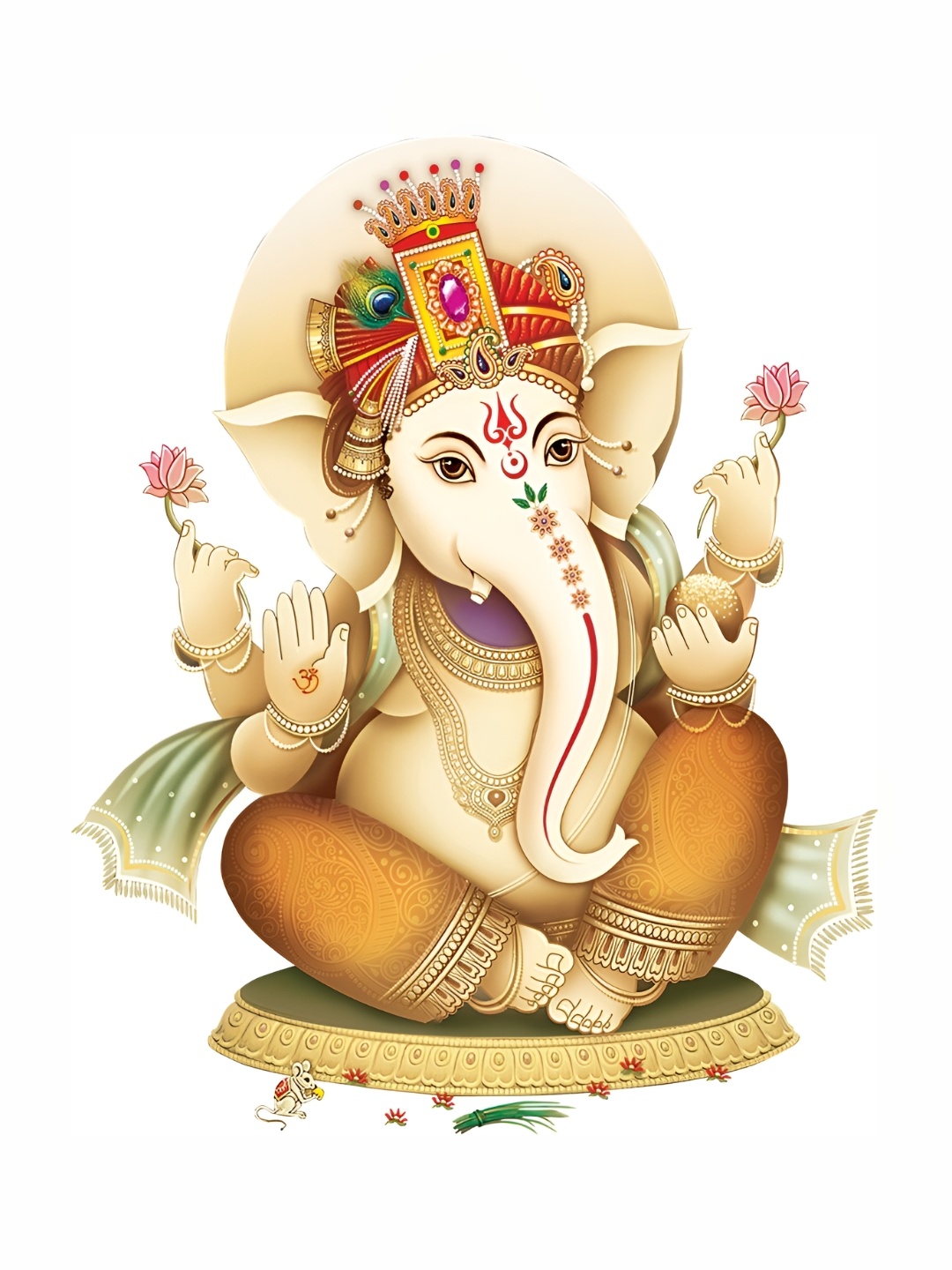 

Aquire Beige & Mustard Yellow Religious Self Adhesive Wall Sticker