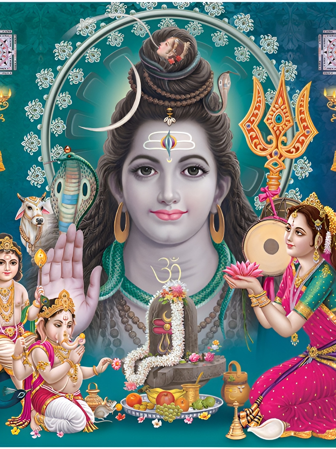

Aquire Green & Pink Religious Self Adhesive Wall Sticker