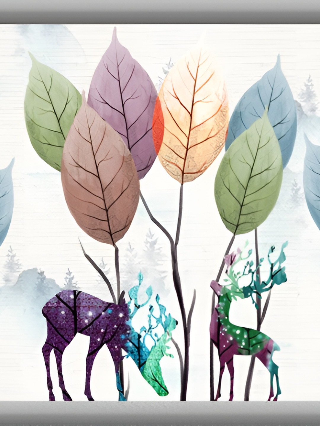 

Aquire White & Green Self Adhesive Wall Sticker