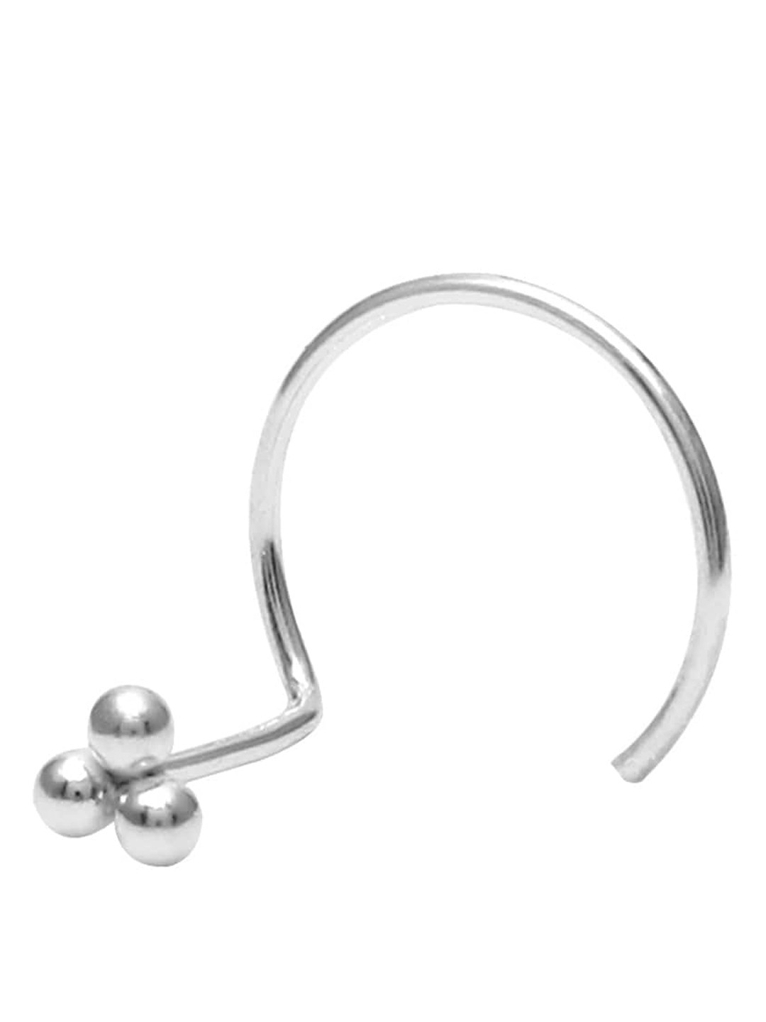 

Abhooshan 92.5 Sterling Silver Nosepin