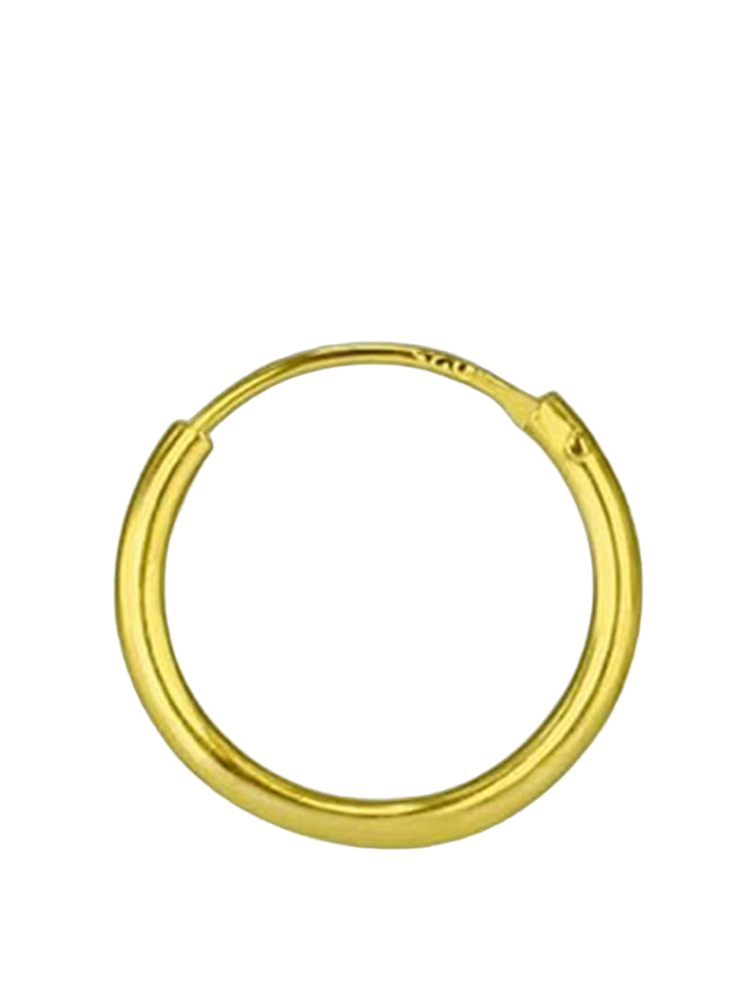 

Abhooshan 92.5 Sterling Silver Gold-Plated Ring Nosepin