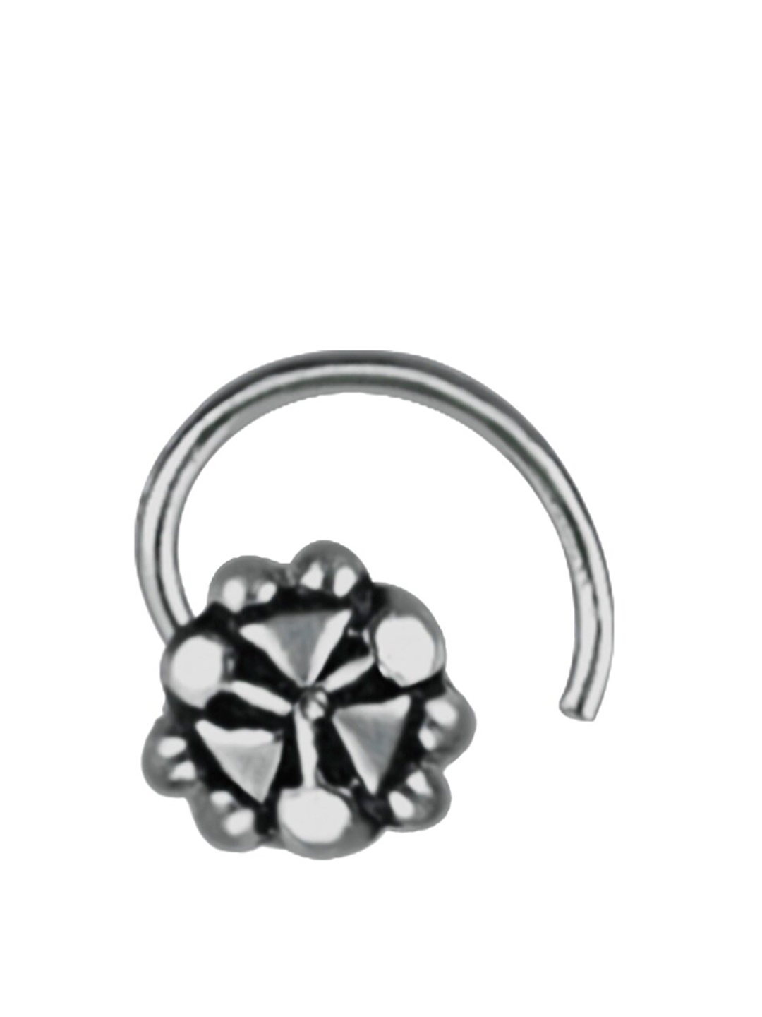 

Abhooshan Sterling Silver Stud Nosepin