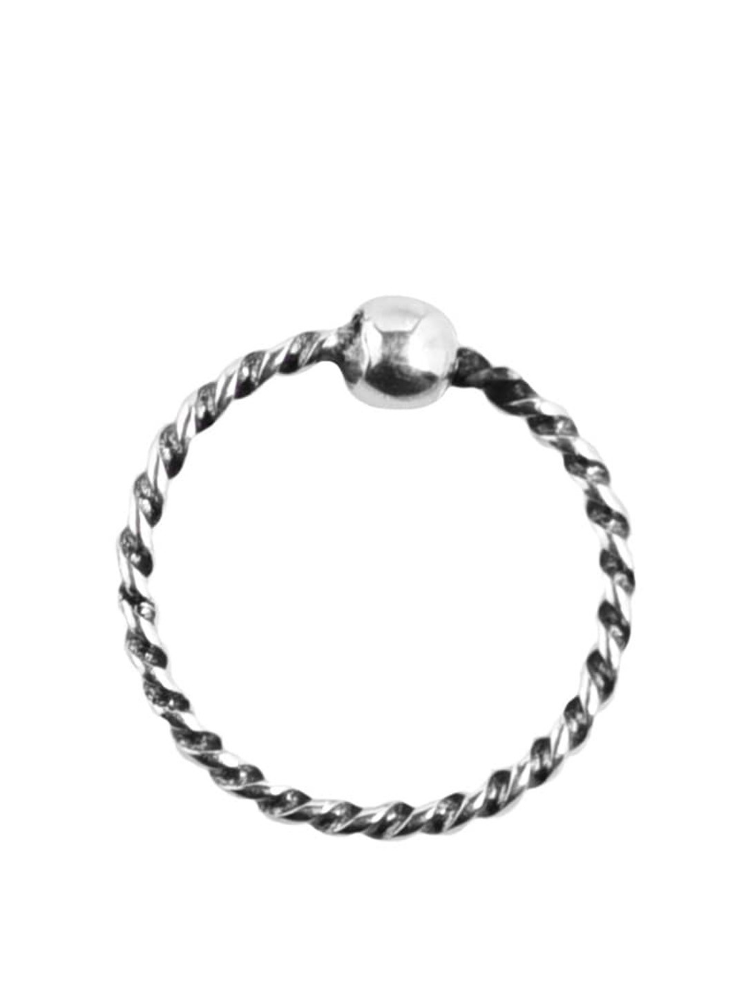 

Abhooshan 92.5 Sterling Silver Ring Nosepin