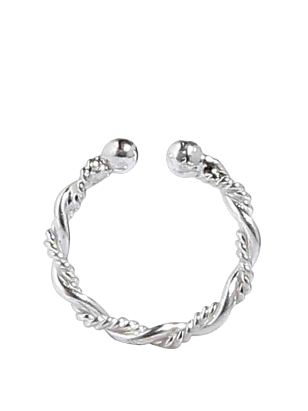 

Abhooshan Pure 92.5 Sterling Silver Ring Nosepin