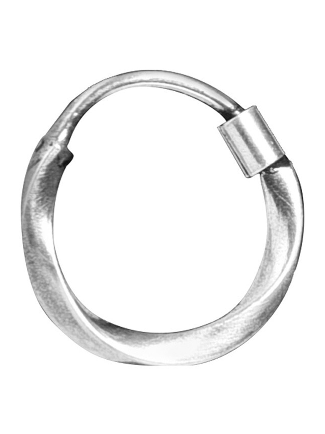 

Abhooshan Ring Nosepin, Silver