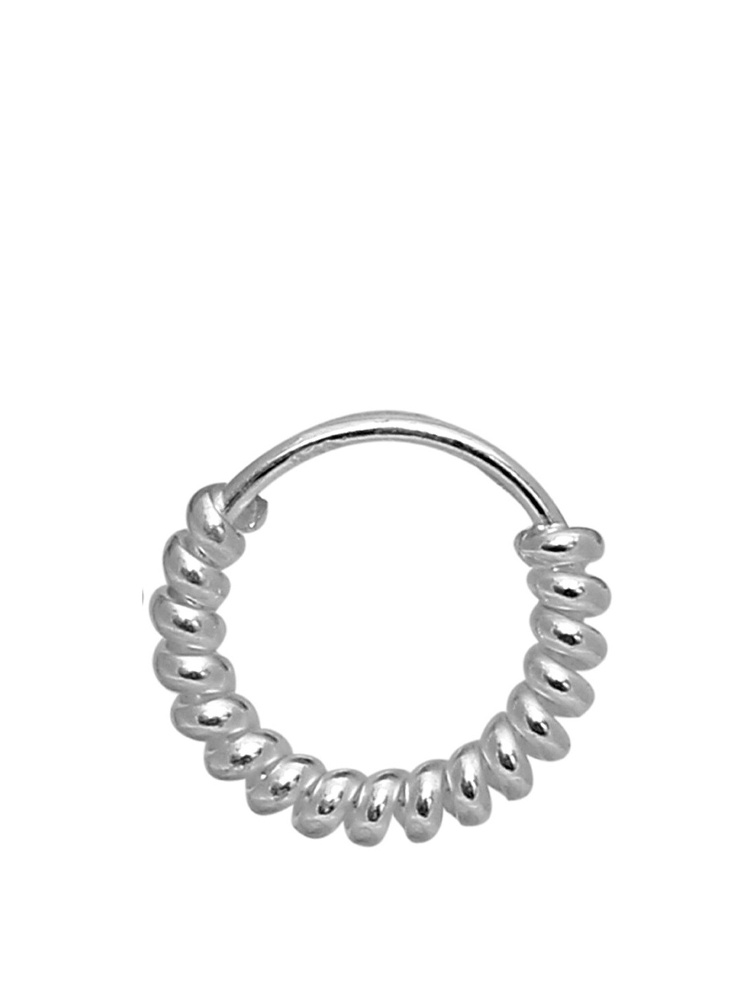 

Abhooshan Sterling Silver Ring Nosepin