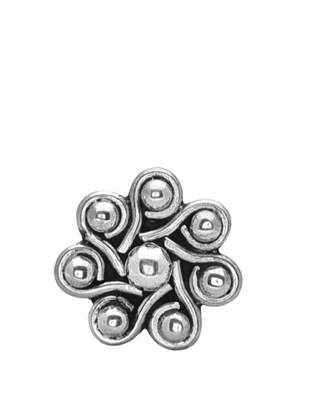 

Abhooshan 92.5 Sterling Silver Stud Nosepin