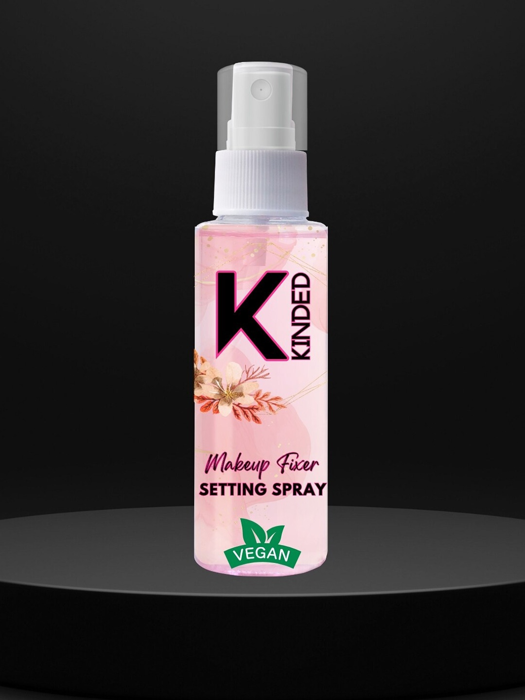 

KINDED Makeup Fixer Setting Spray - 60ml, Pink