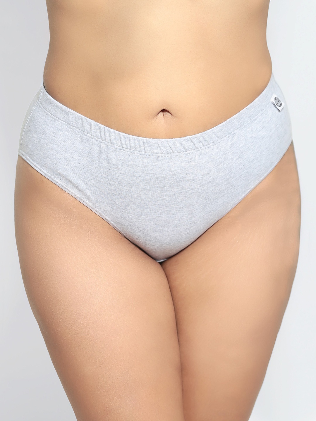 

Wear Equal Mid Rise Basic Briefs, Grey