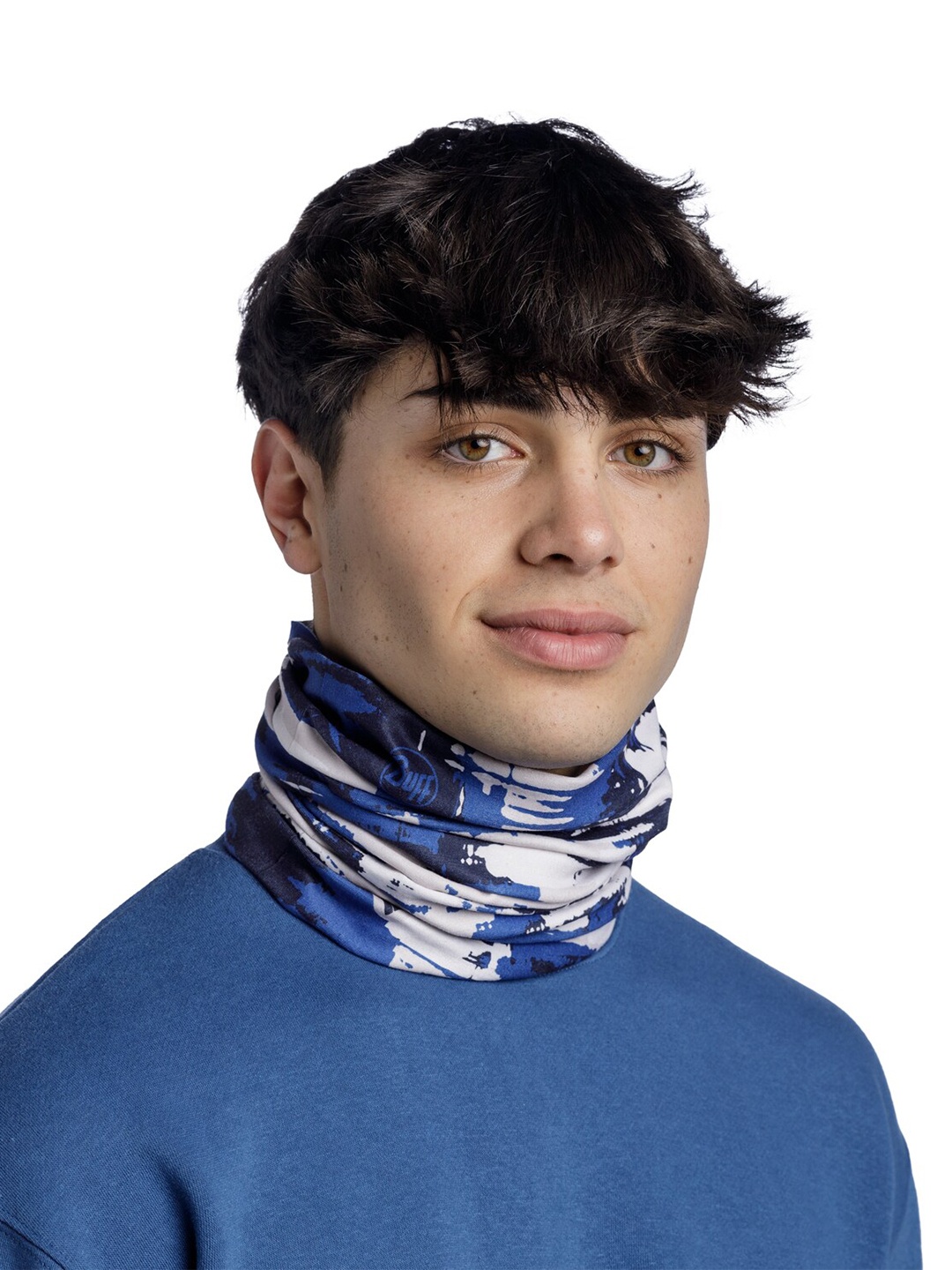 

Original Buff SA Unisex Printed Scarf, Blue