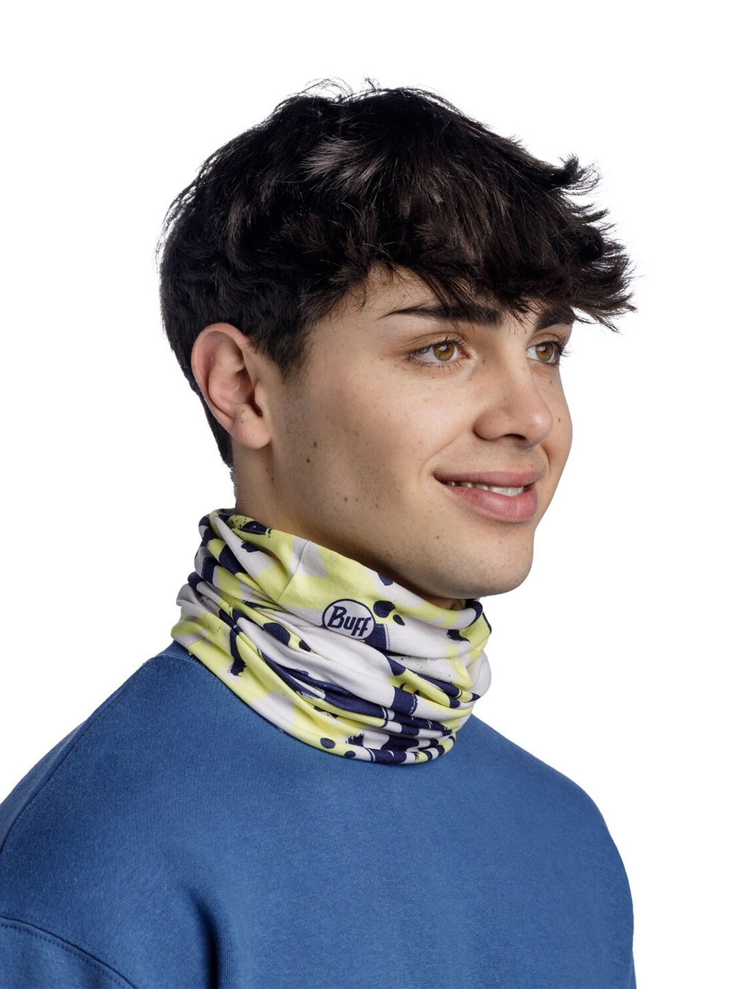 

Original Buff SA Unisex Printed Scarf, White