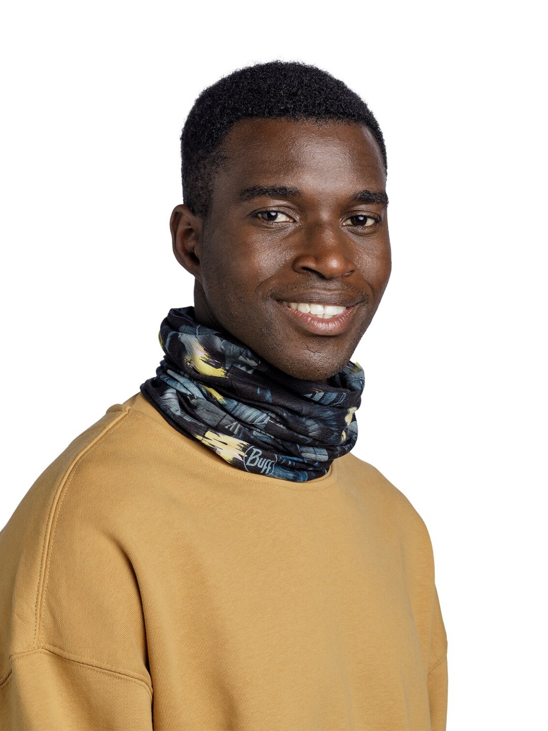 

Original Buff SA Unisex Printed Scarf, Blue