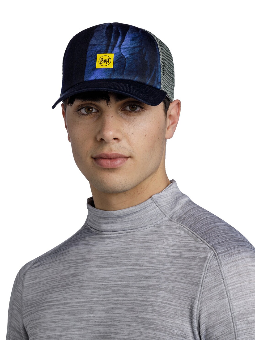 

Original Buff SA Unisex Printed Baseball Cap, Blue