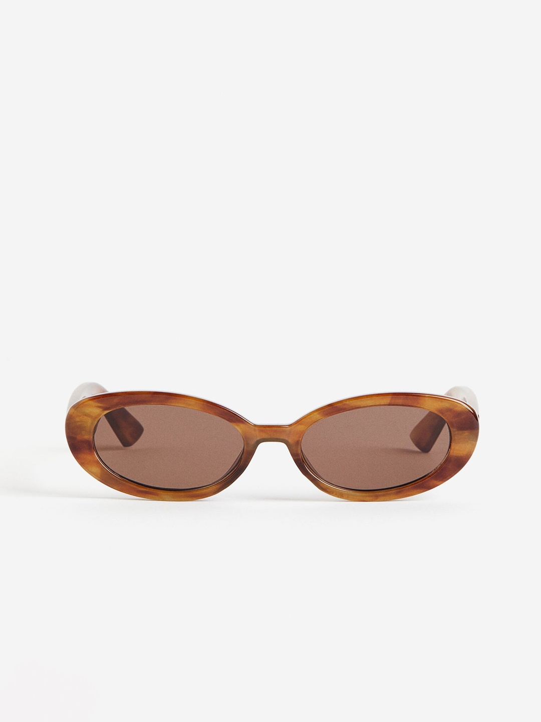 

H&M Women Oval Sunglasses, Brown