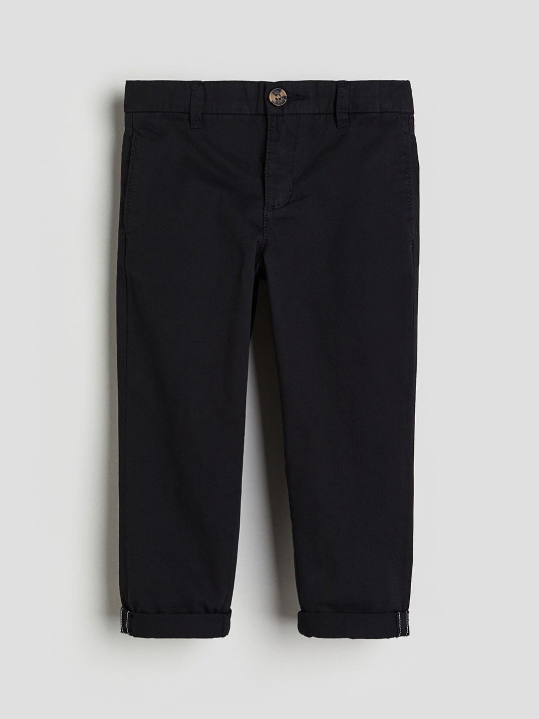

H&M Boys Twill Chinos, Black