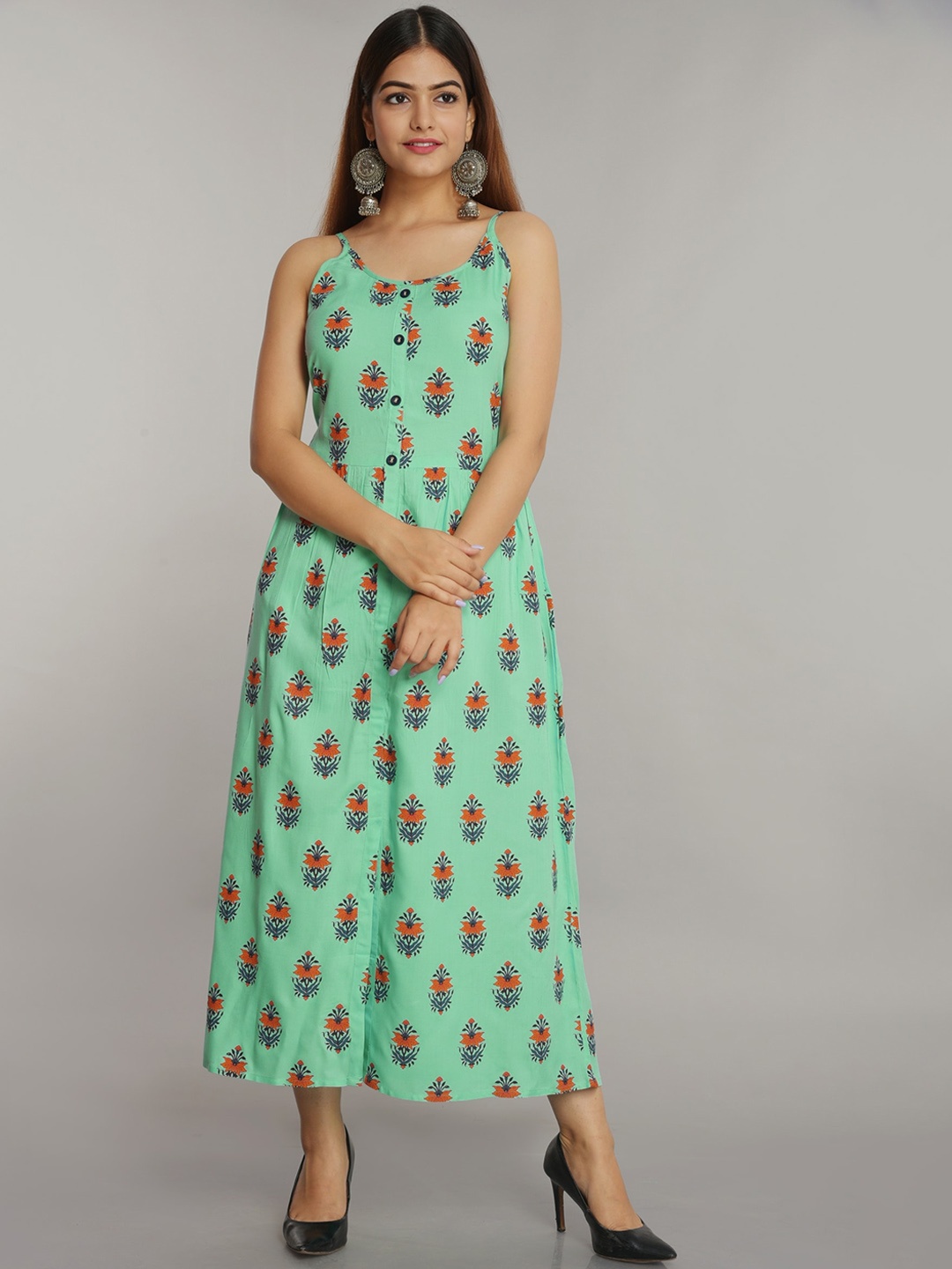 

NEW4U Floral Off-Shoulder Dress, Blue