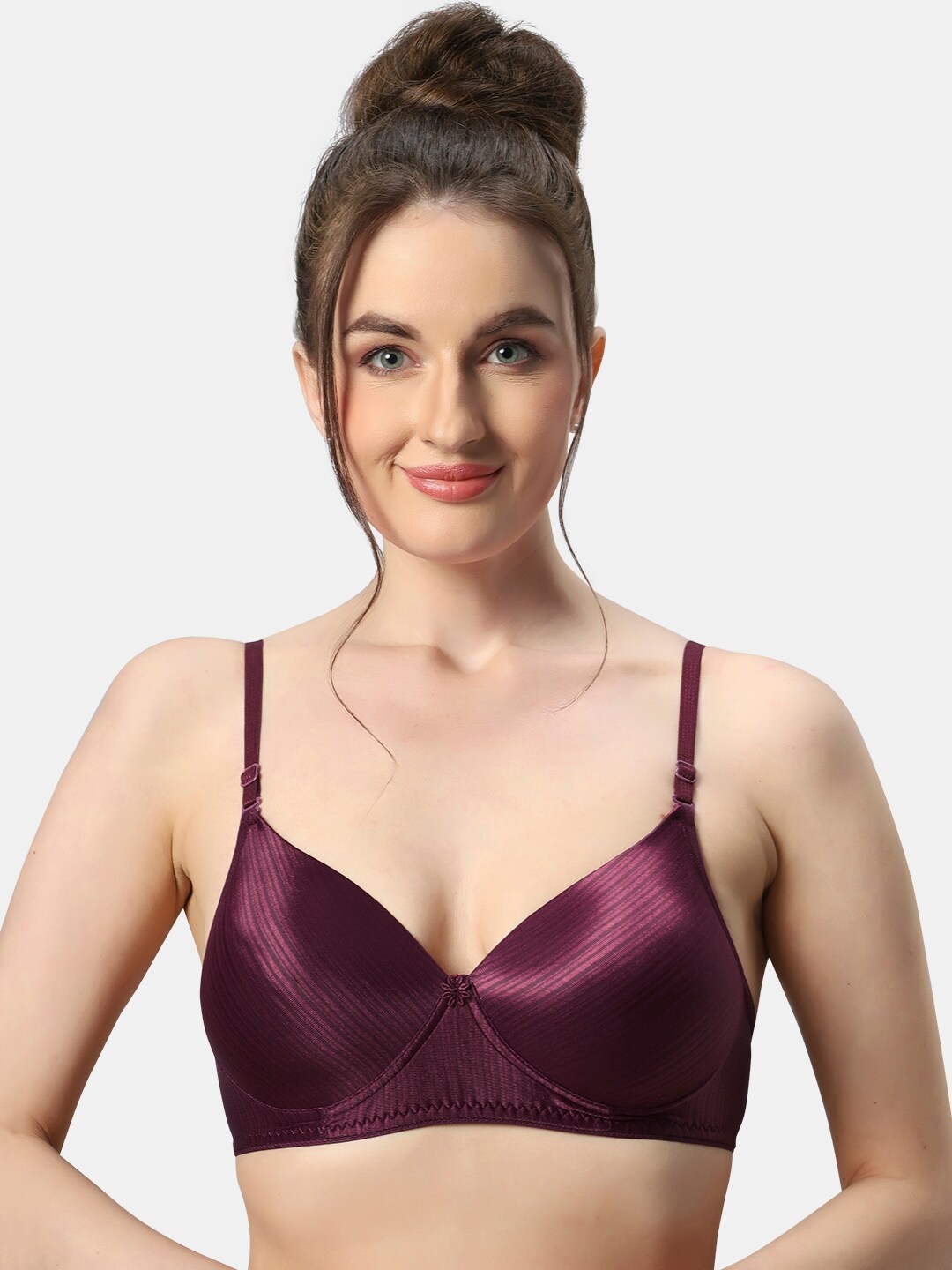 

Sonari Medium Coverage Lightly Padded Bra, Magenta