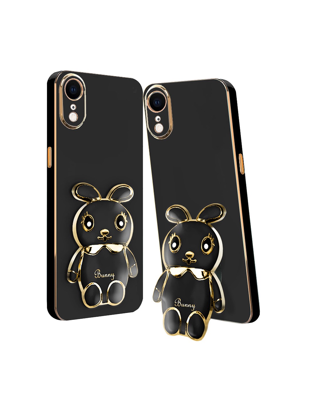 

Karwan Printed iPhone XR Back Case Mobile Accessories, Black