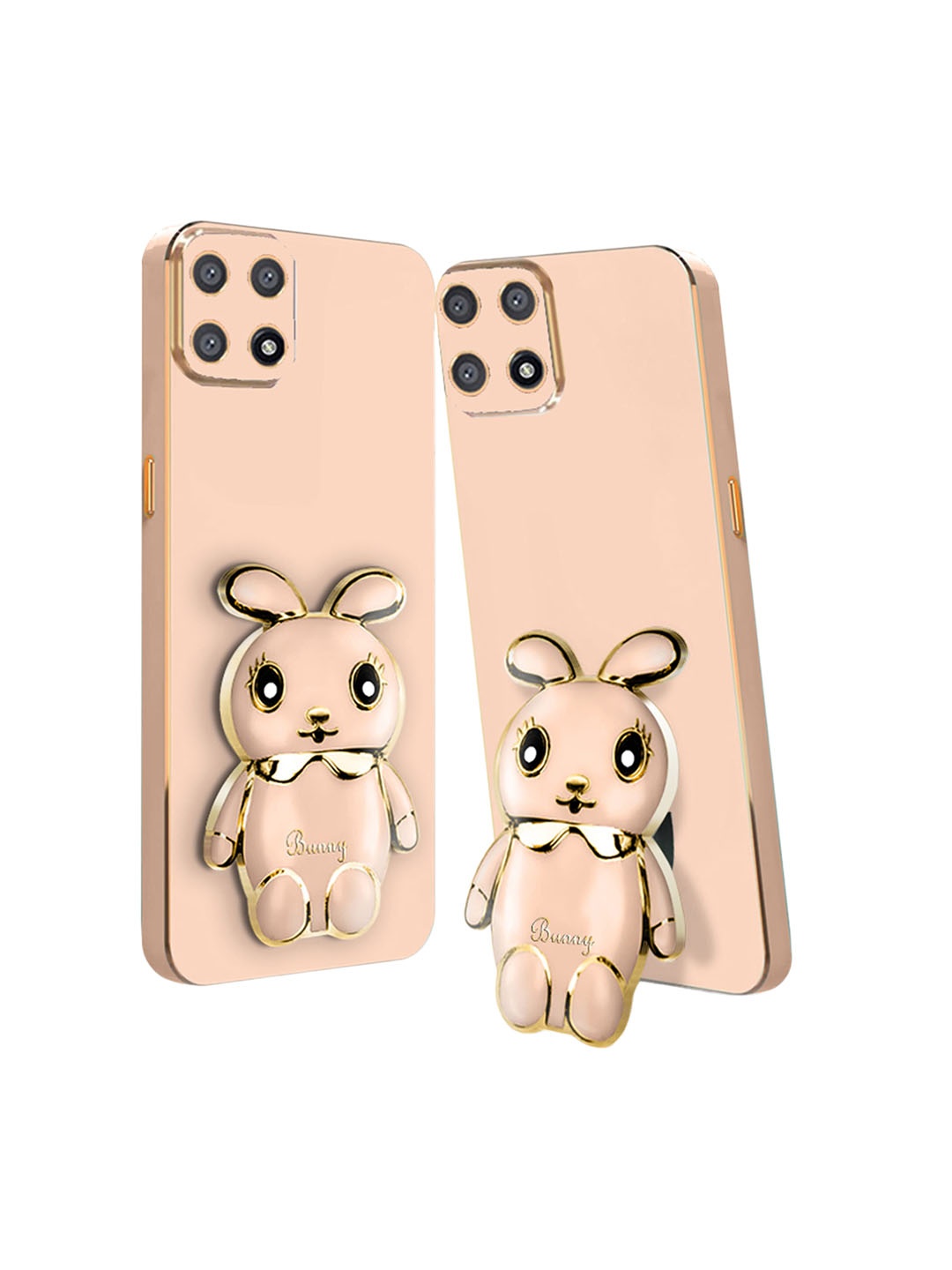 

Karwan Oppo A73 5G Printed Back Case, Pink