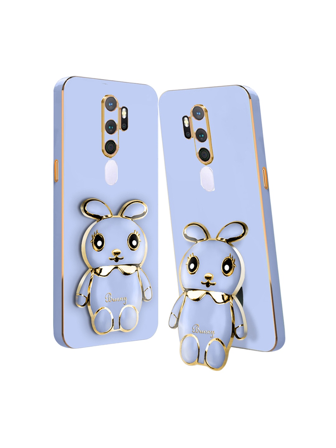 

Karwan Bunny with Folding Stand Back Case Mobile Accessories, Blue