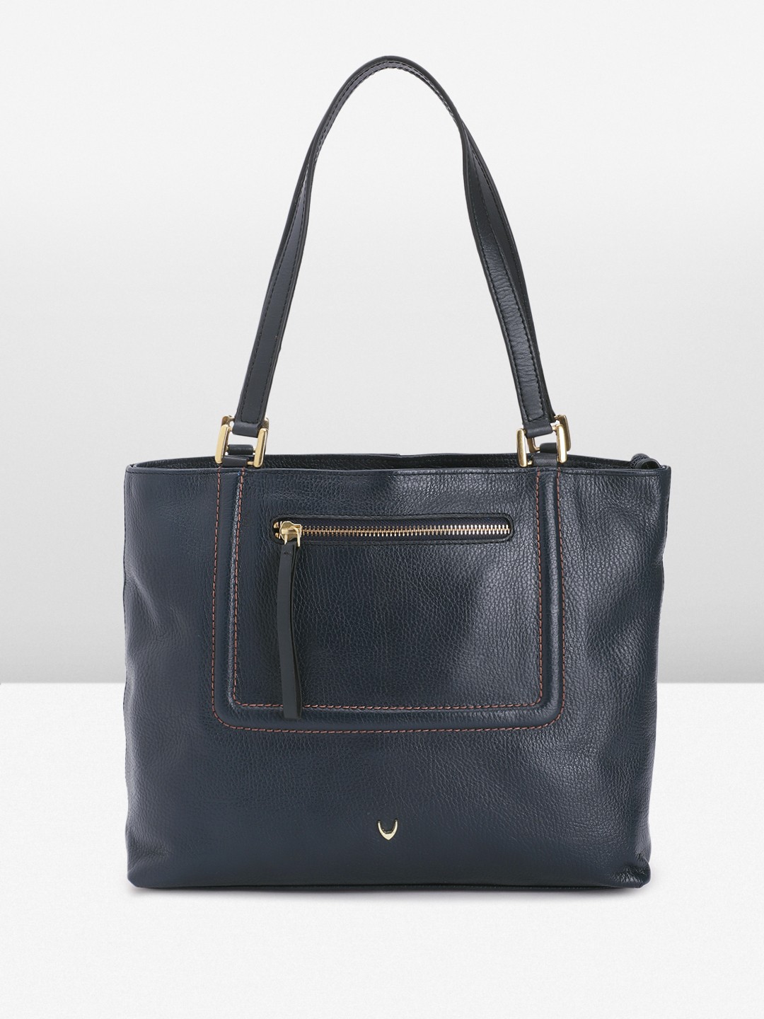 

Hidesign Women Leather Shoulder Bag, Navy blue