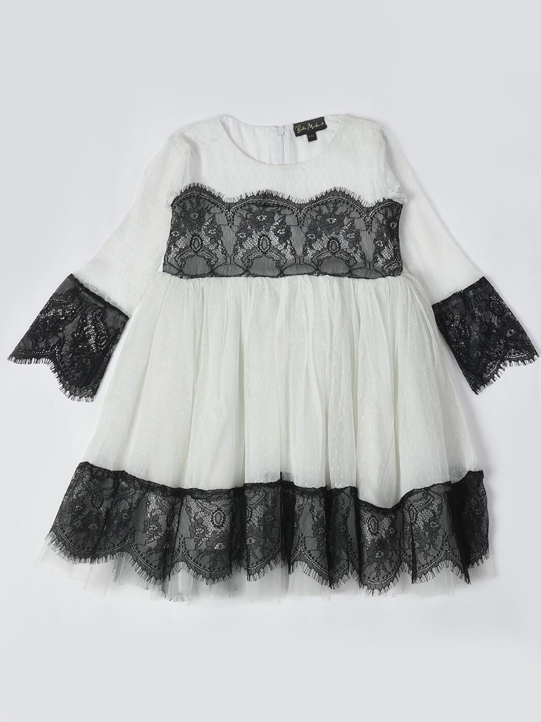 

Bella Moda Girls Fit & Flare Dress, White