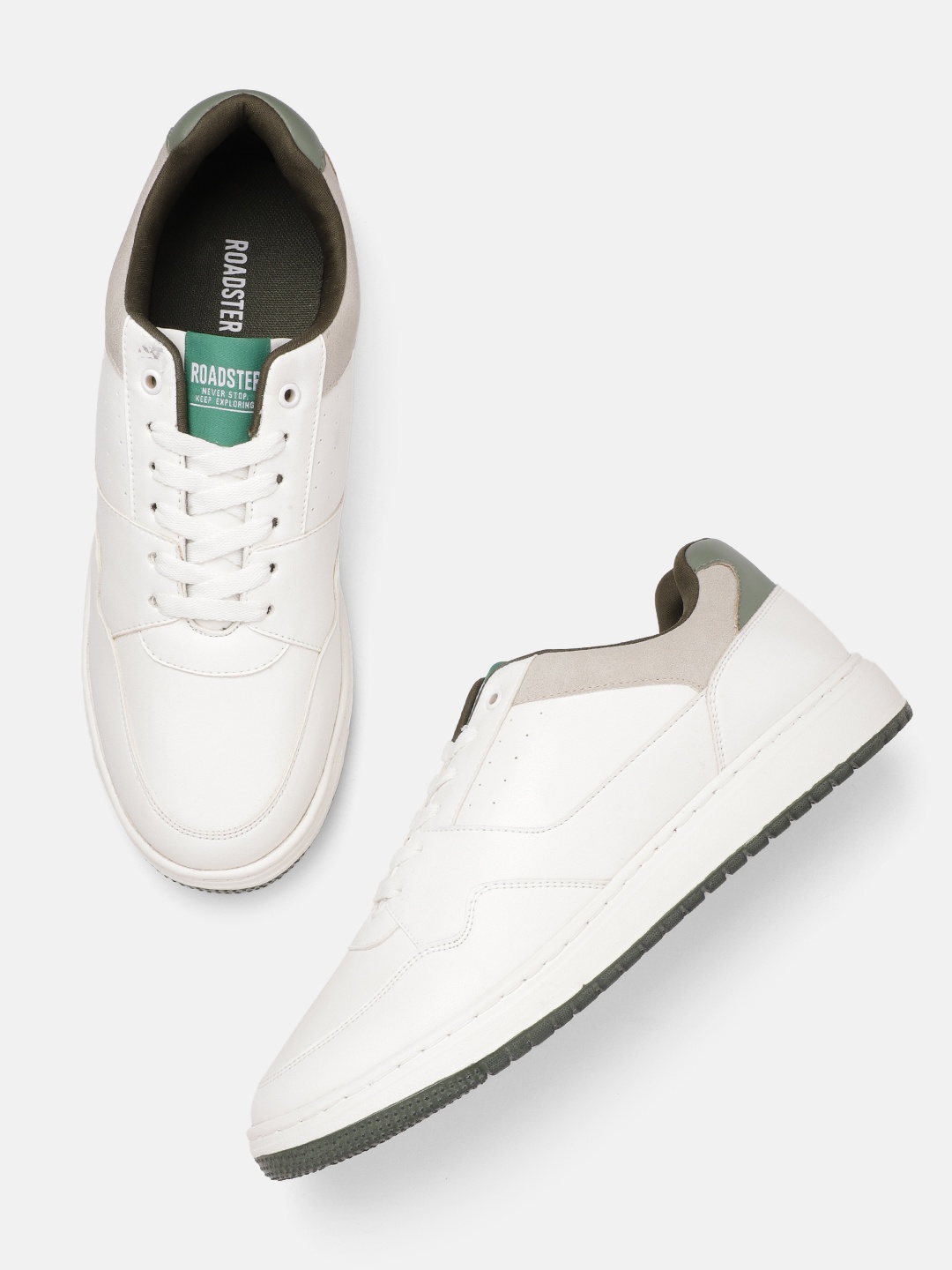 

Roadster Men Sneakers, White