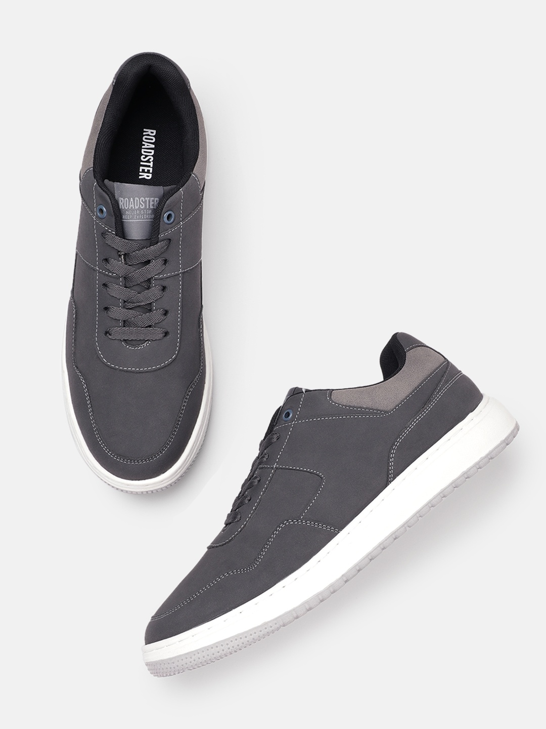 

Roadster Men Sneakers, Charcoal