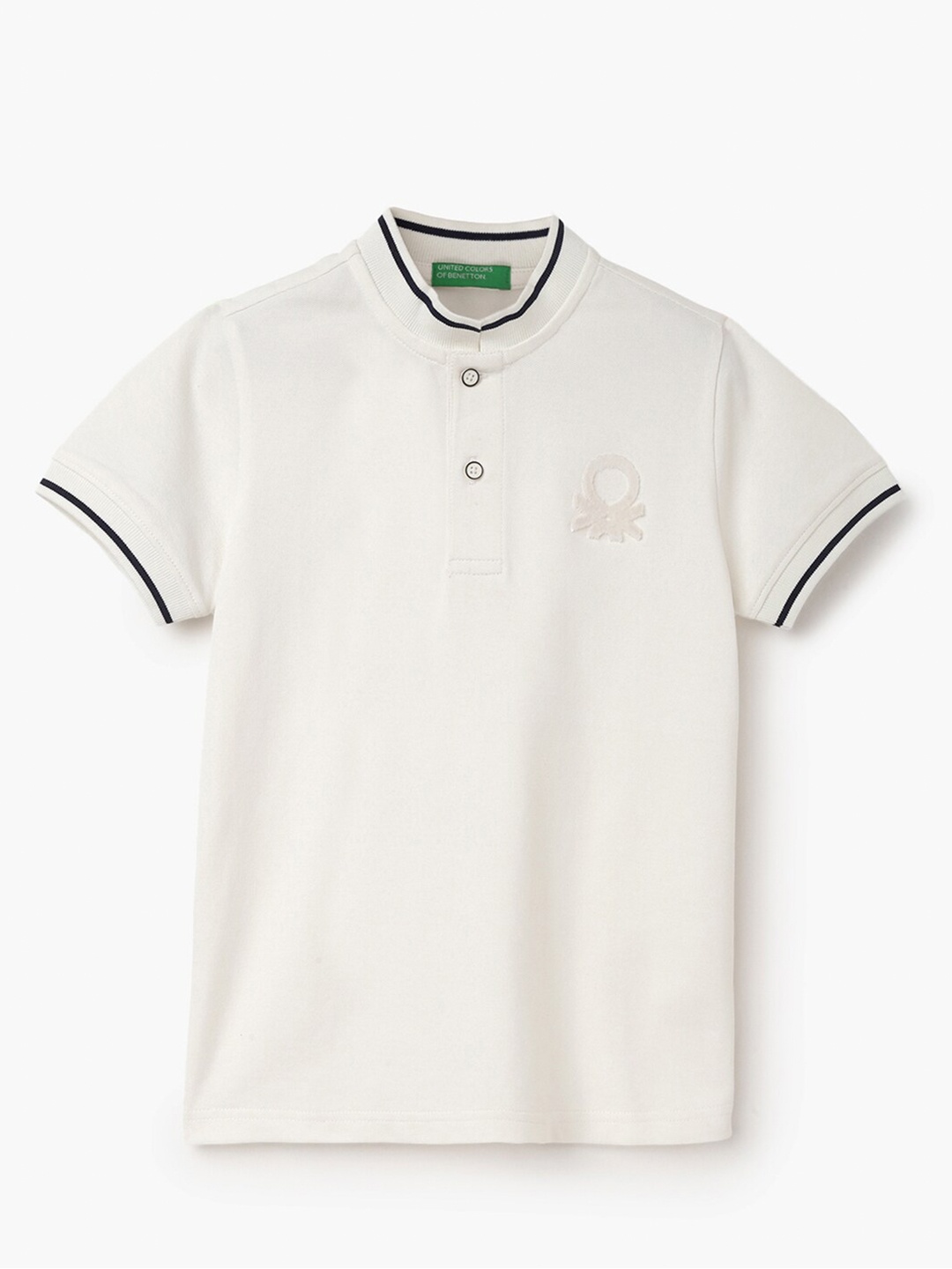 

United Colors of Benetton Boys Short Sleeves T-shirt, White