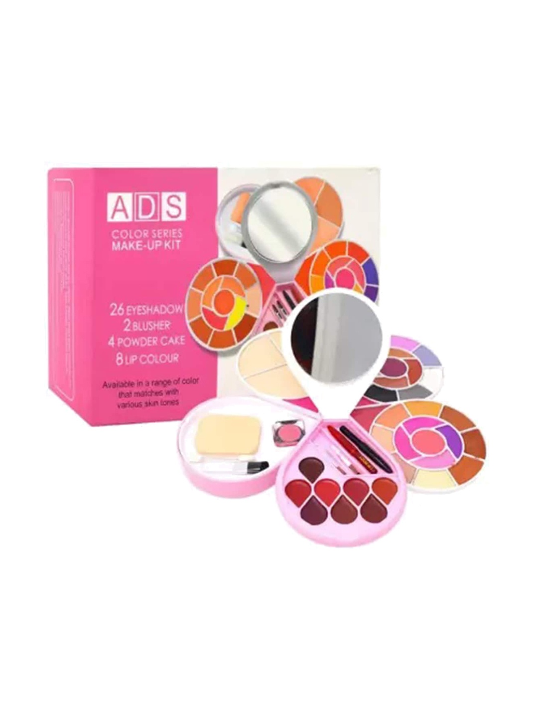 

Adbeni Color Series Makeup Kit By ADS - A3969, Multi