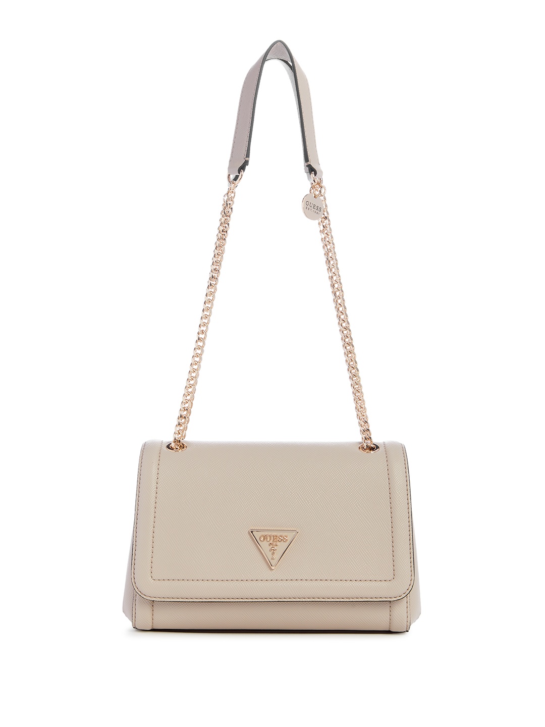 

GUESS Structured Shoulder Bag, Beige