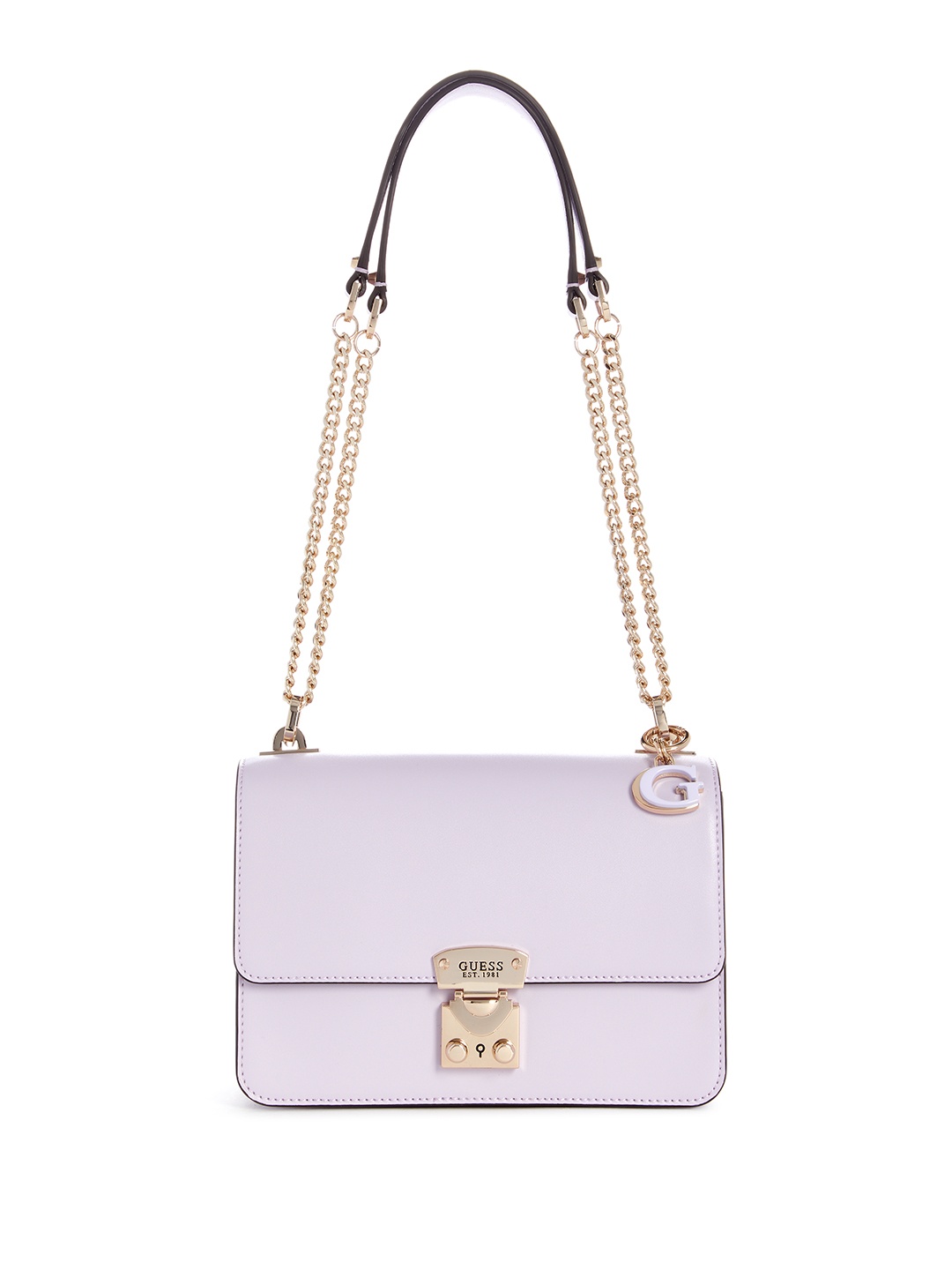 

GUESS Convertible Structured Shoulder Bag, Lavender