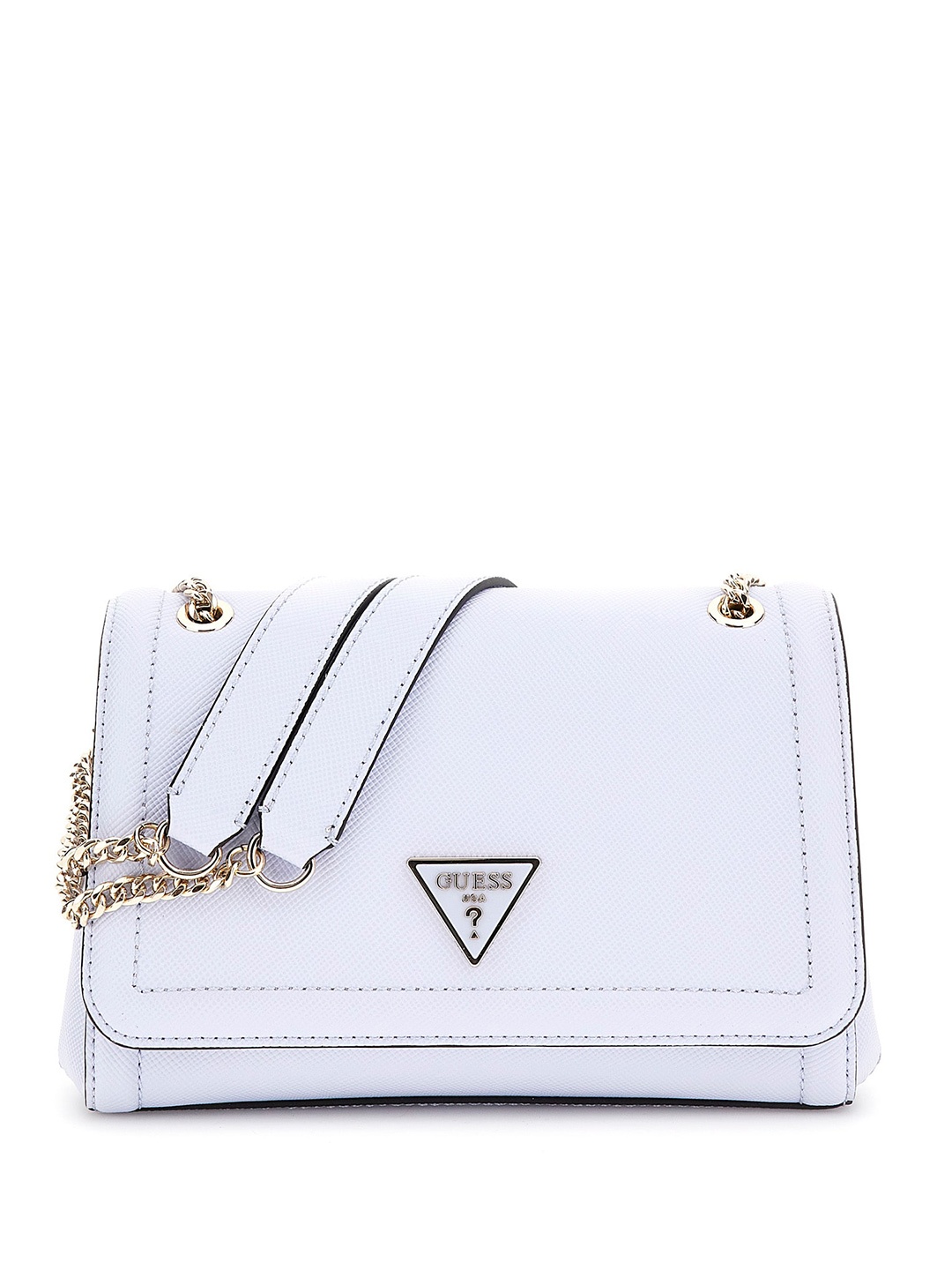 

GUESS Textured Structured Shoulder Bag, Blue