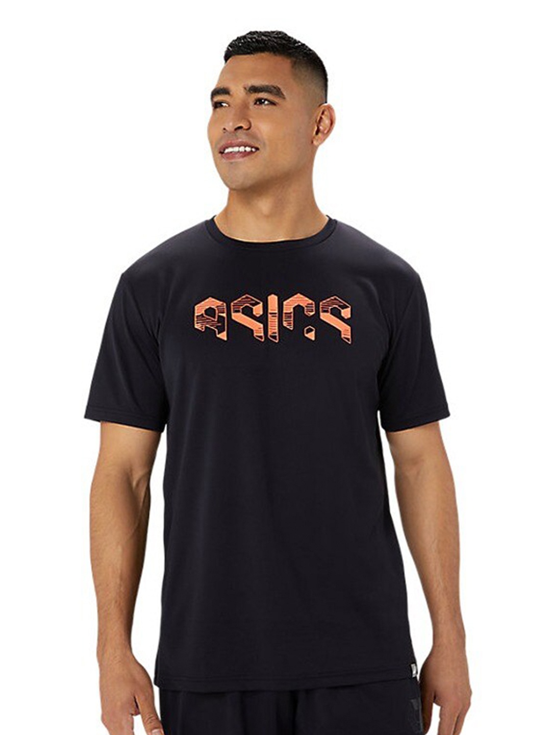 

ASICS HEX GRAPHIC DRY SHORT SLEEVED T-Shirt, Black