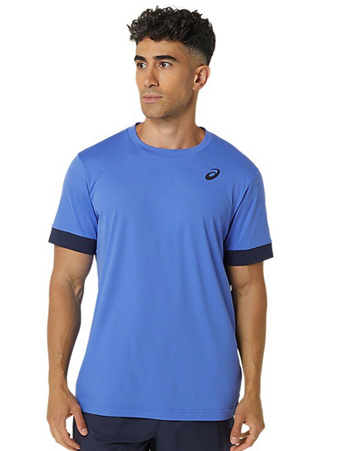 

ASICS Court SS Round Neck T-Shirt, Blue