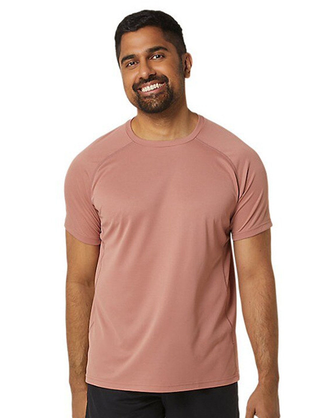 

ASICS Vented Knit SS T-Shirt, Brown