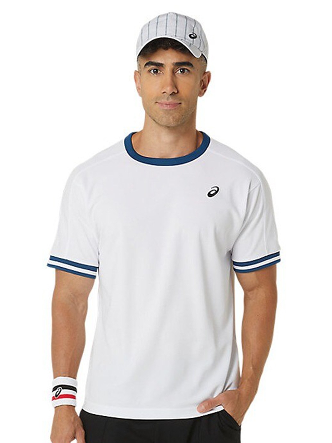 

ASICS CLASSIC SHORT SLEEVE Quick-drying T- shirts, White