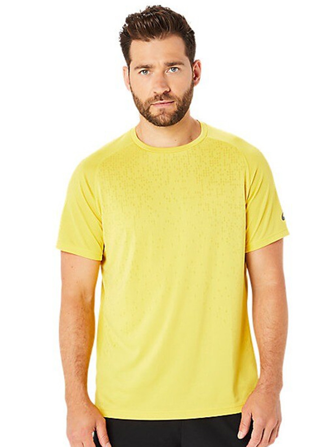 

ASICS Actibreeze Jacquard SS T-shirt, Yellow