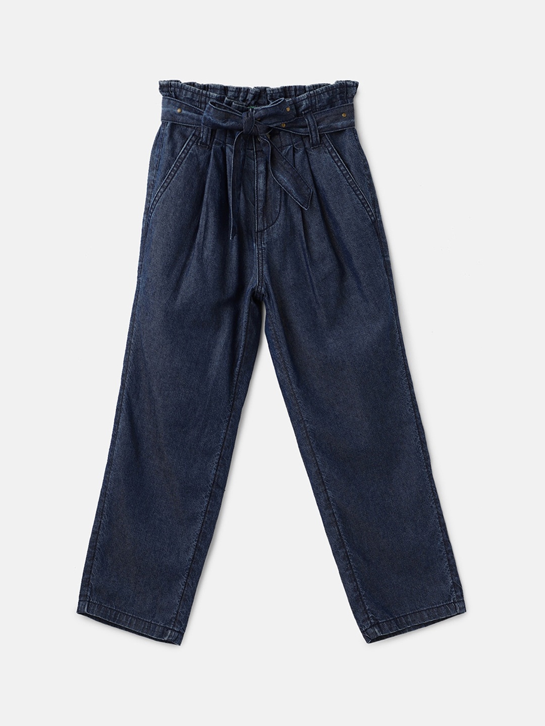 

United Colors of Benetton Girls Mid-Rise Jeans, Blue