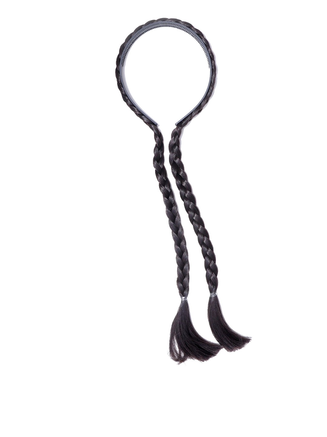 

VAGHBHATT 17 Inches Choti Headband Braid Hair Extension - Black