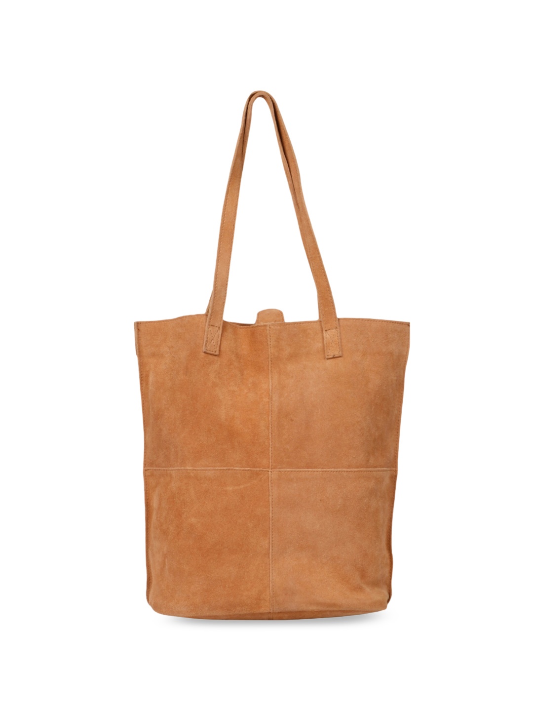 

Favore Leather Shopper Tote Bag, Tan