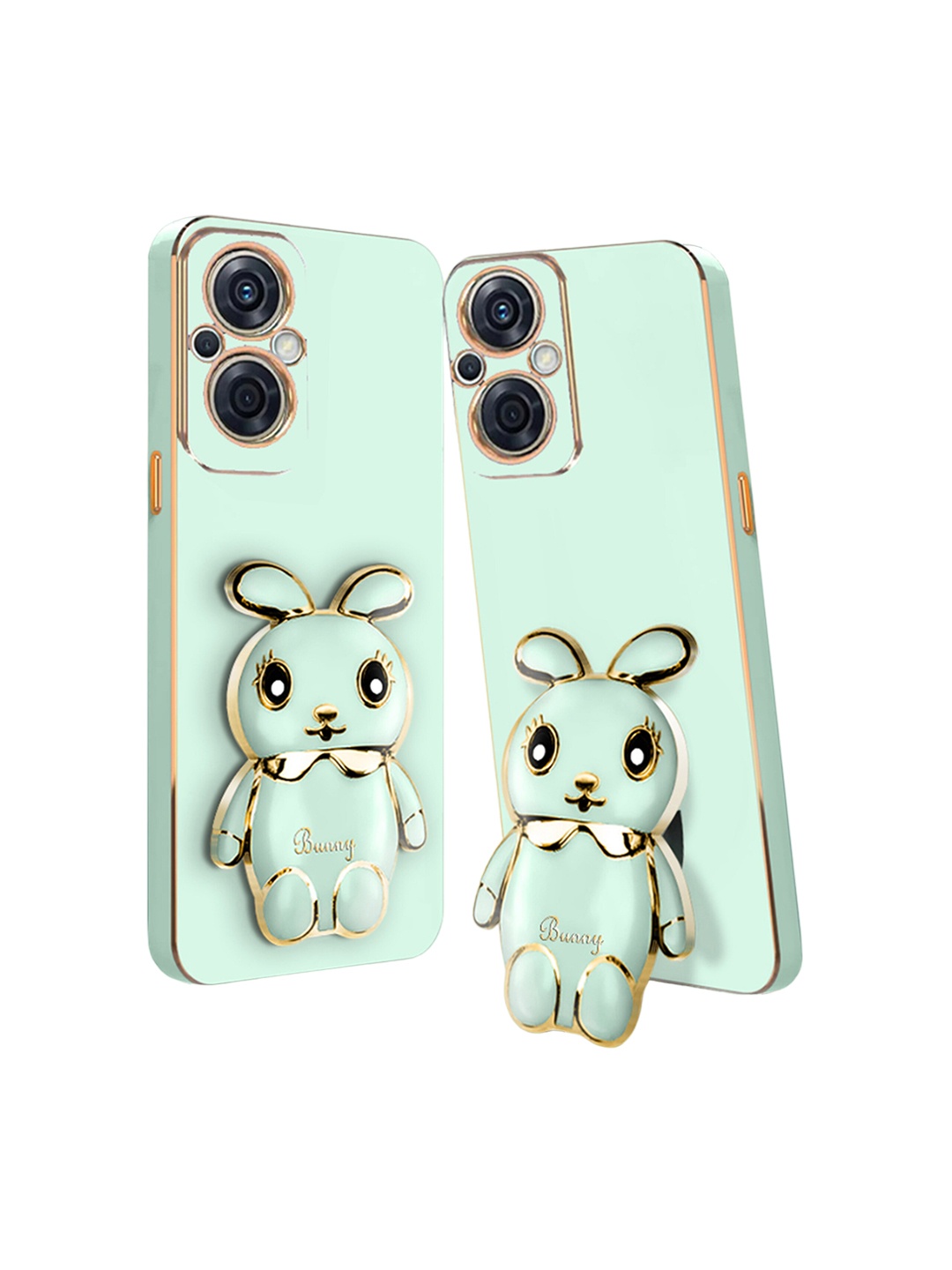 

Karwan Oppo F21 Pro 5G Printed Back Case, Green