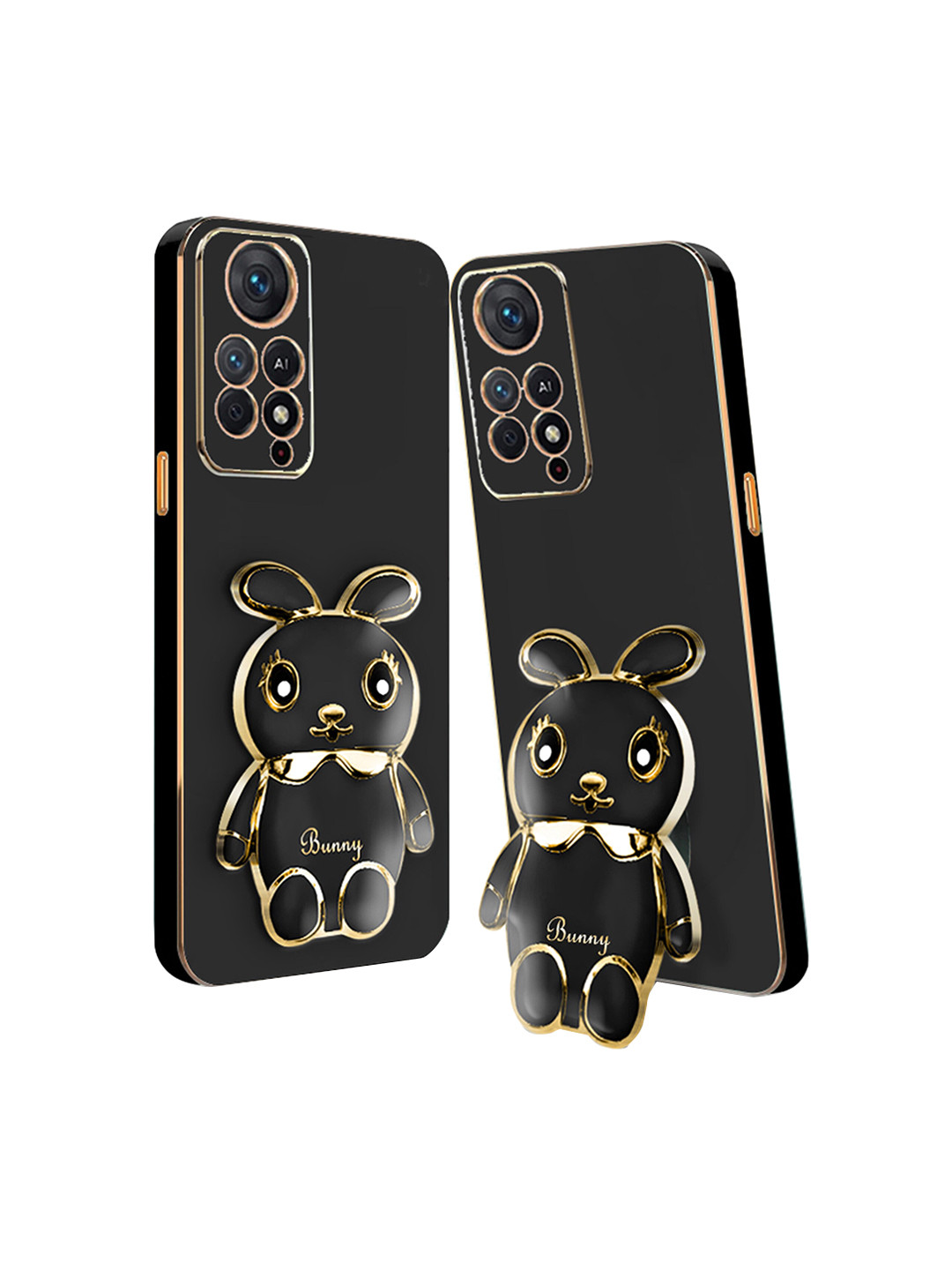 

Karwan Redmi Note 11S Mobile Back Case, Black