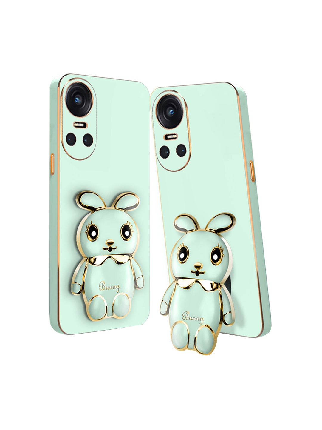 

Karwan Printed Oppo Reno 10 Pro Back Case Mobile Accessories, Green