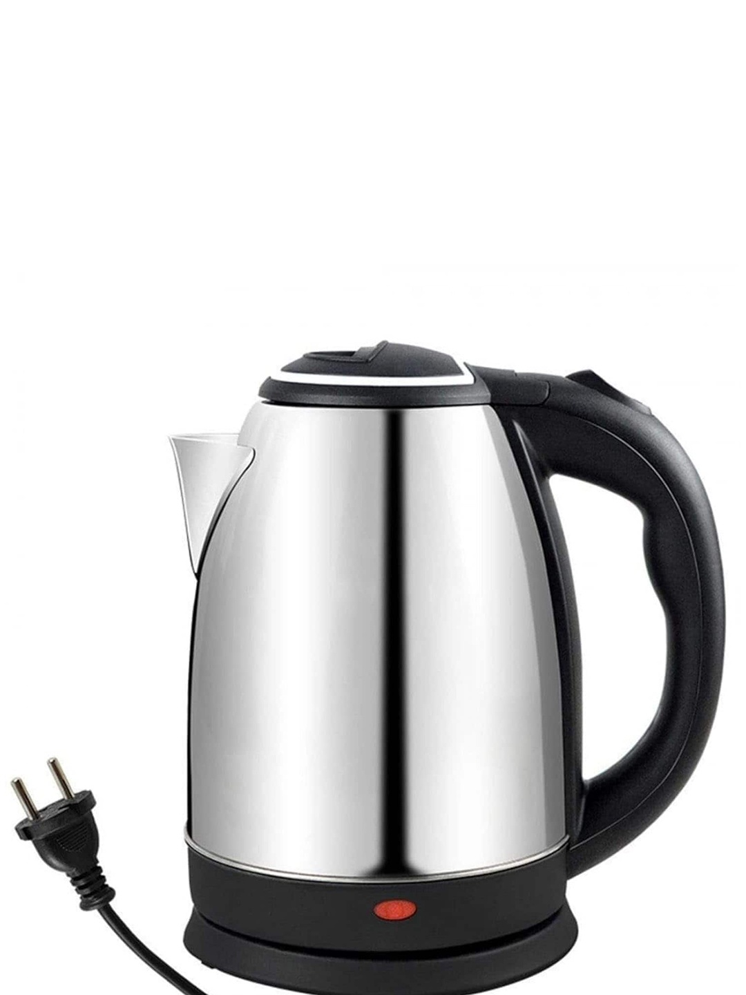 

otc Grey & Black 220Watt Stainless Steel Electric Kettle 1.5 L